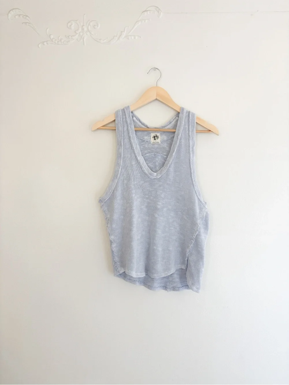 Free People Baby Blue Tank
